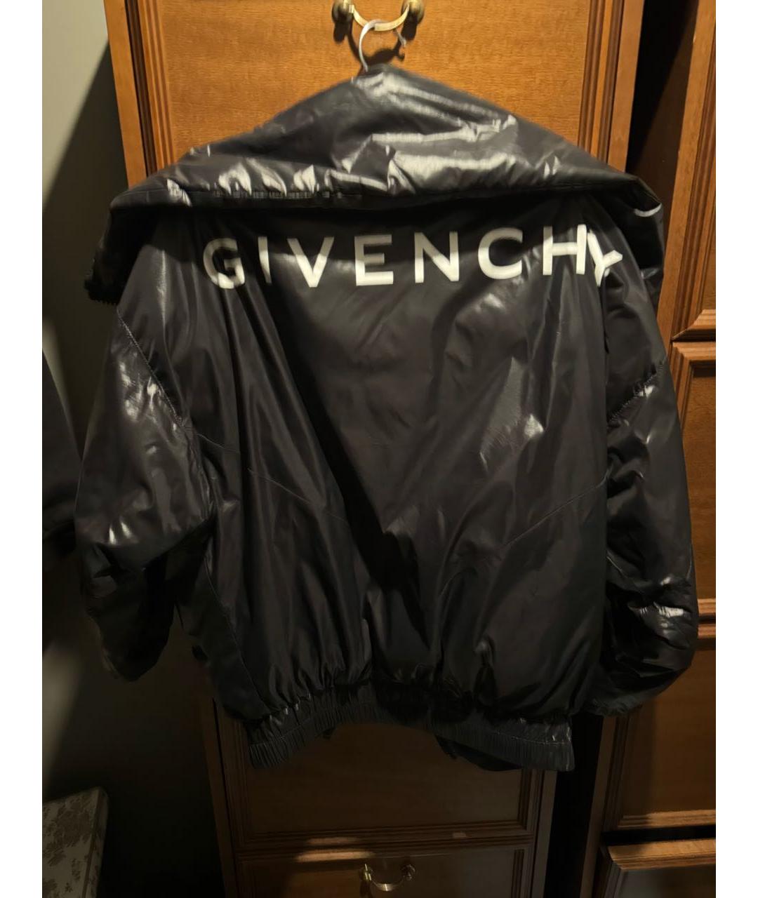 GIVENCHY Черная синтетическая куртка, фото 8