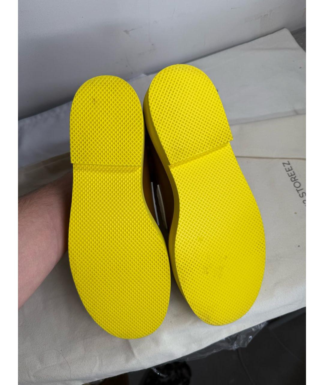 MARNI Коричневые кожаные лоферы, фото 6