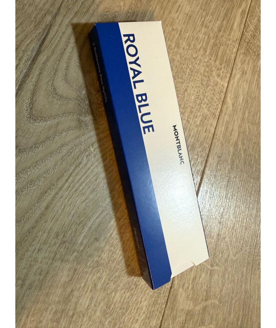 MONTBLANC Синяя металлическая шариковая ручка, фото 2