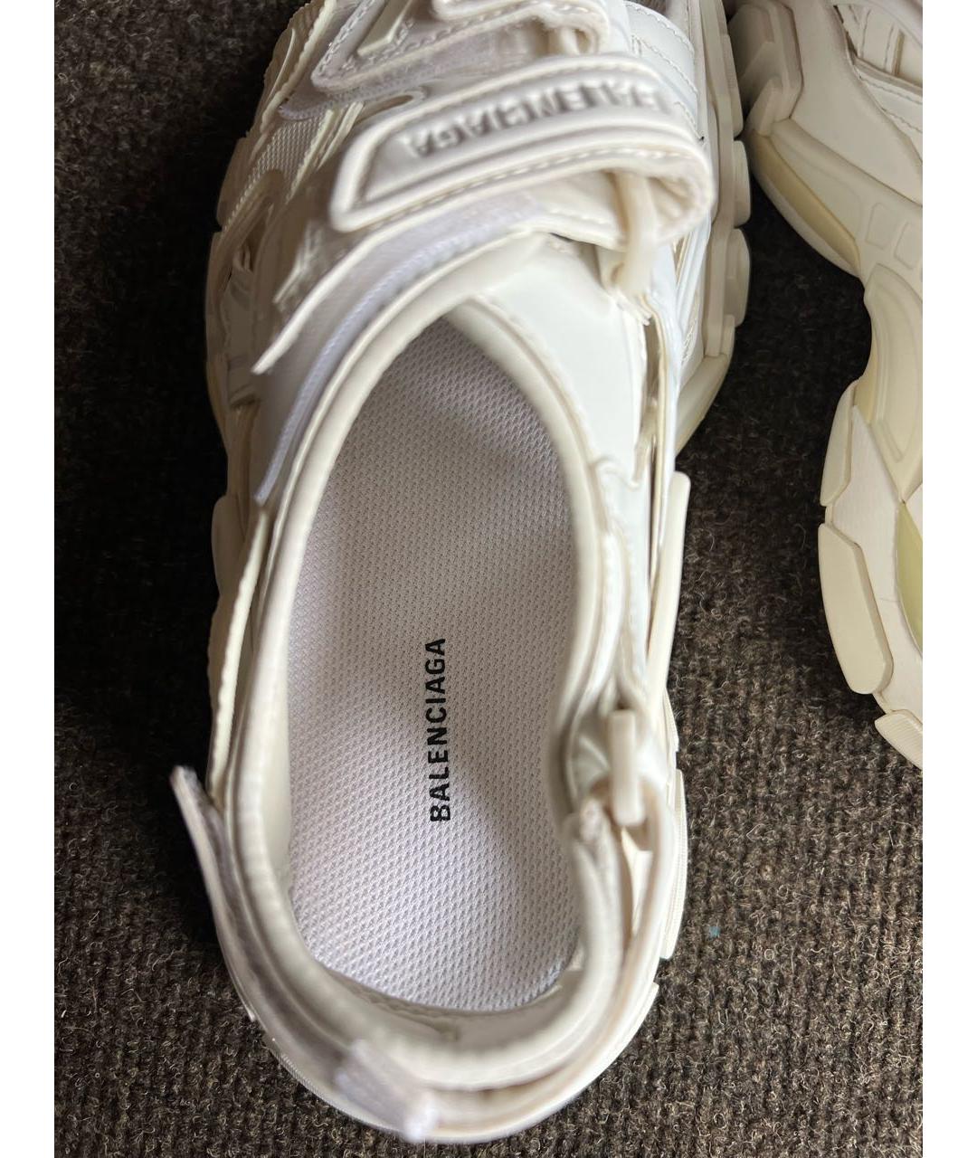 BALENCIAGA Белые сандалии, фото 7