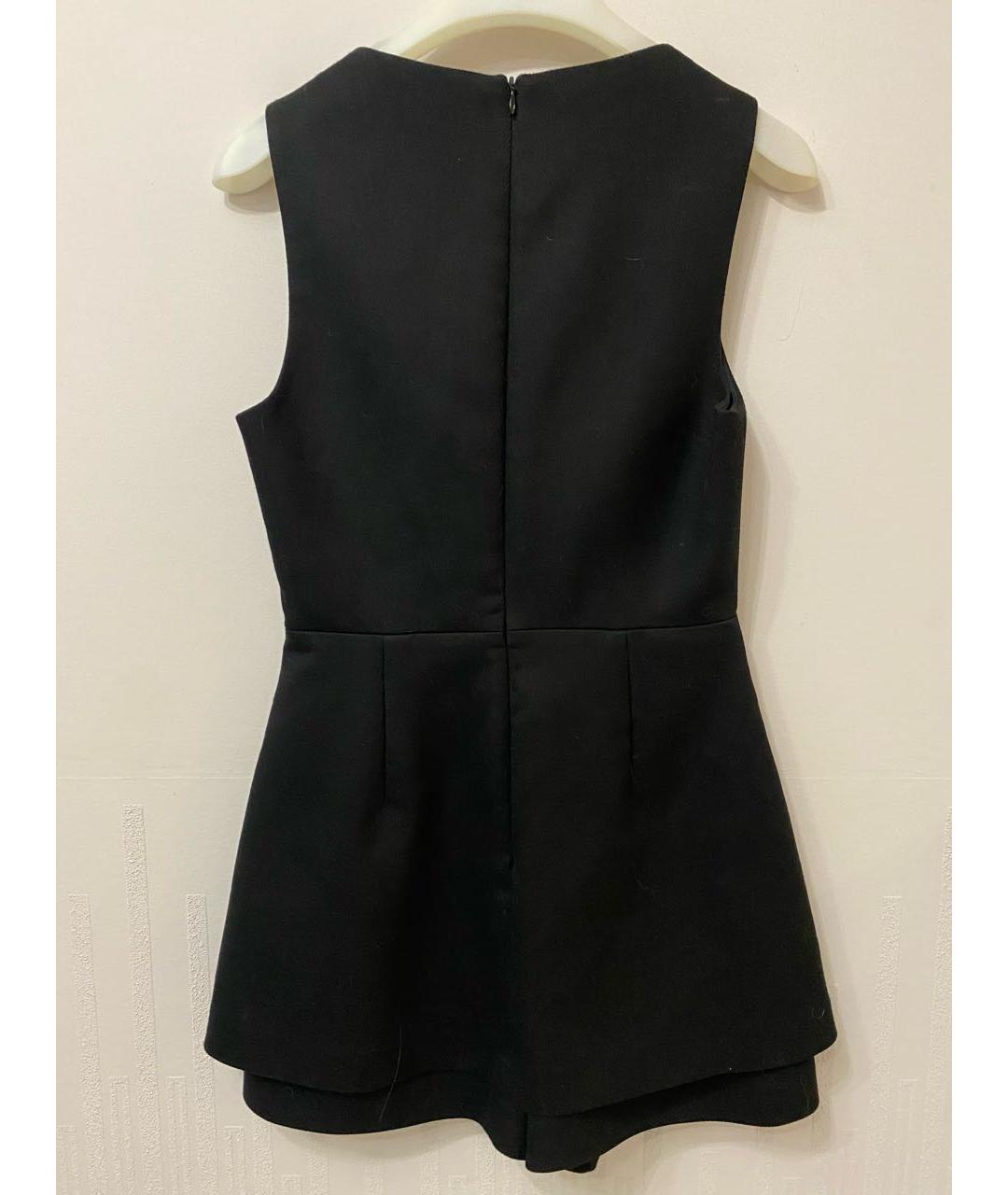 MAJE Черный вискозный комбинезон, фото 4