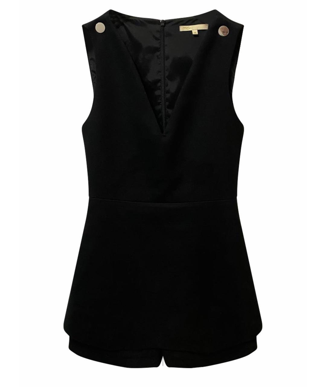MAJE Черный вискозный комбинезон, фото 1