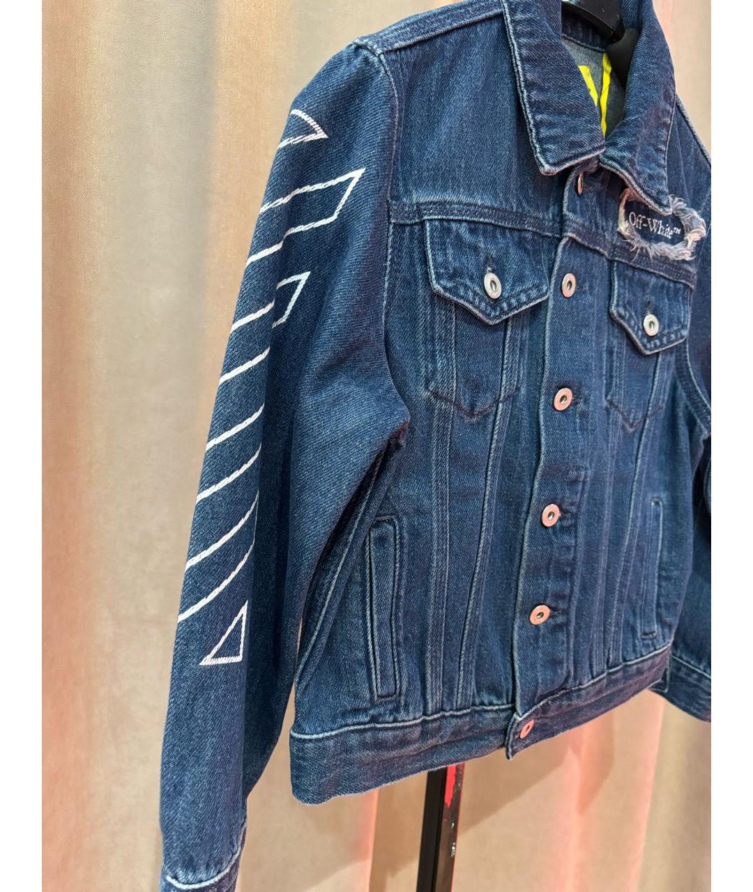 OFF-WHITE Синий хлопковый комплект, фото 8