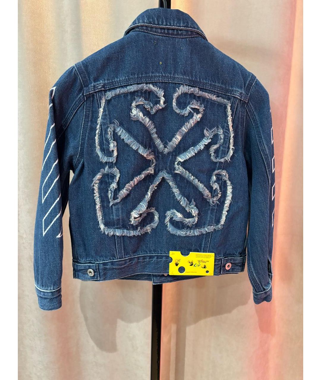 OFF-WHITE Синий хлопковый комплект, фото 2