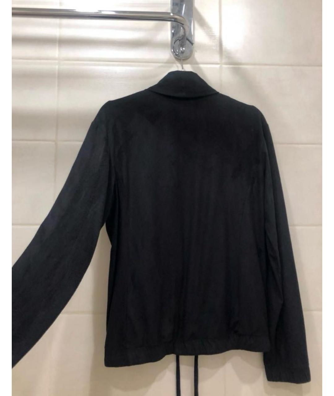 ESCADA Черный полиэстеровый жакет/пиджак, фото 2