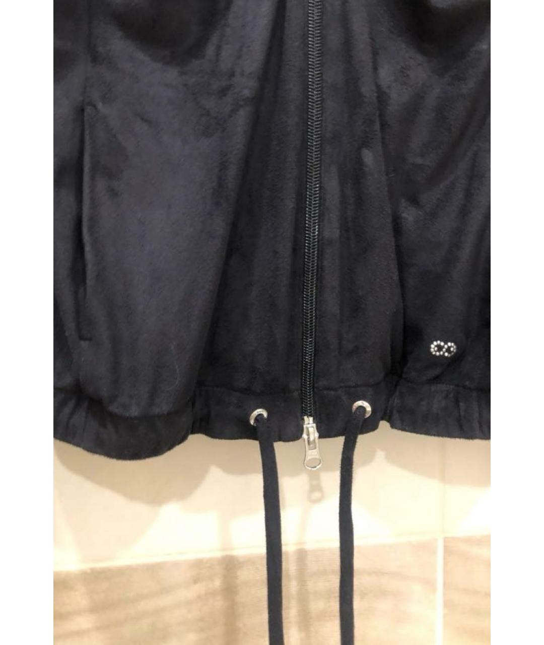 ESCADA Черный полиэстеровый жакет/пиджак, фото 6