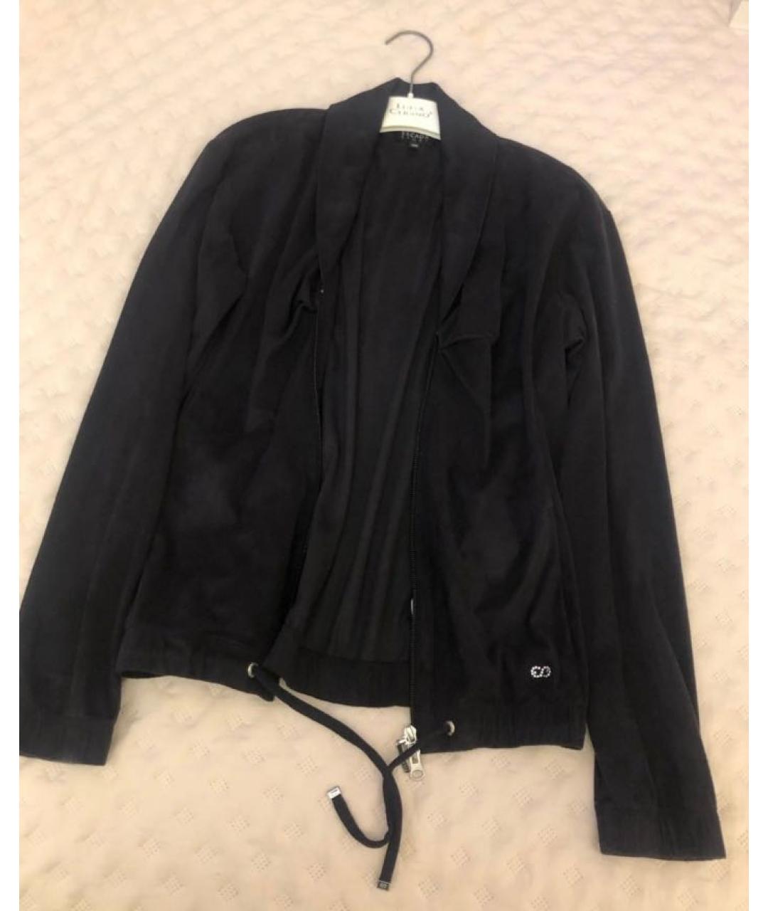 ESCADA Черный полиэстеровый жакет/пиджак, фото 3