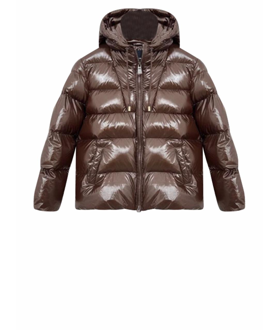 PINKO Коричневый пуховик, фото 1