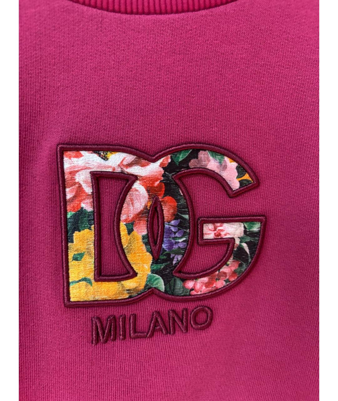 DOLCE&GABBANA Розовый хлопковый комплект, фото 4