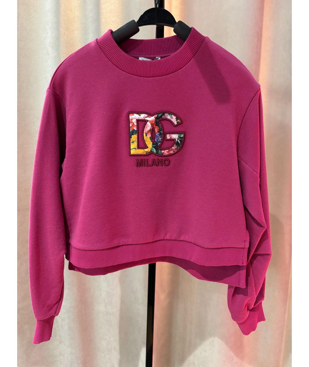 DOLCE&GABBANA Розовый хлопковый комплект, фото 9