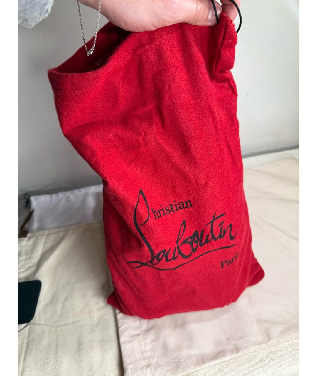 CHRISTIAN LOUBOUTIN Черные лоферы из лакированной кожи, фото 6