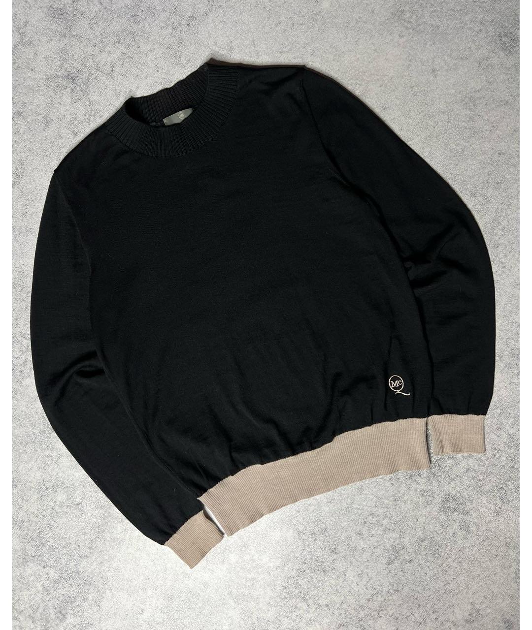 ALEXANDER MCQUEEN Черный шерстяной джемпер / свитер, фото 9