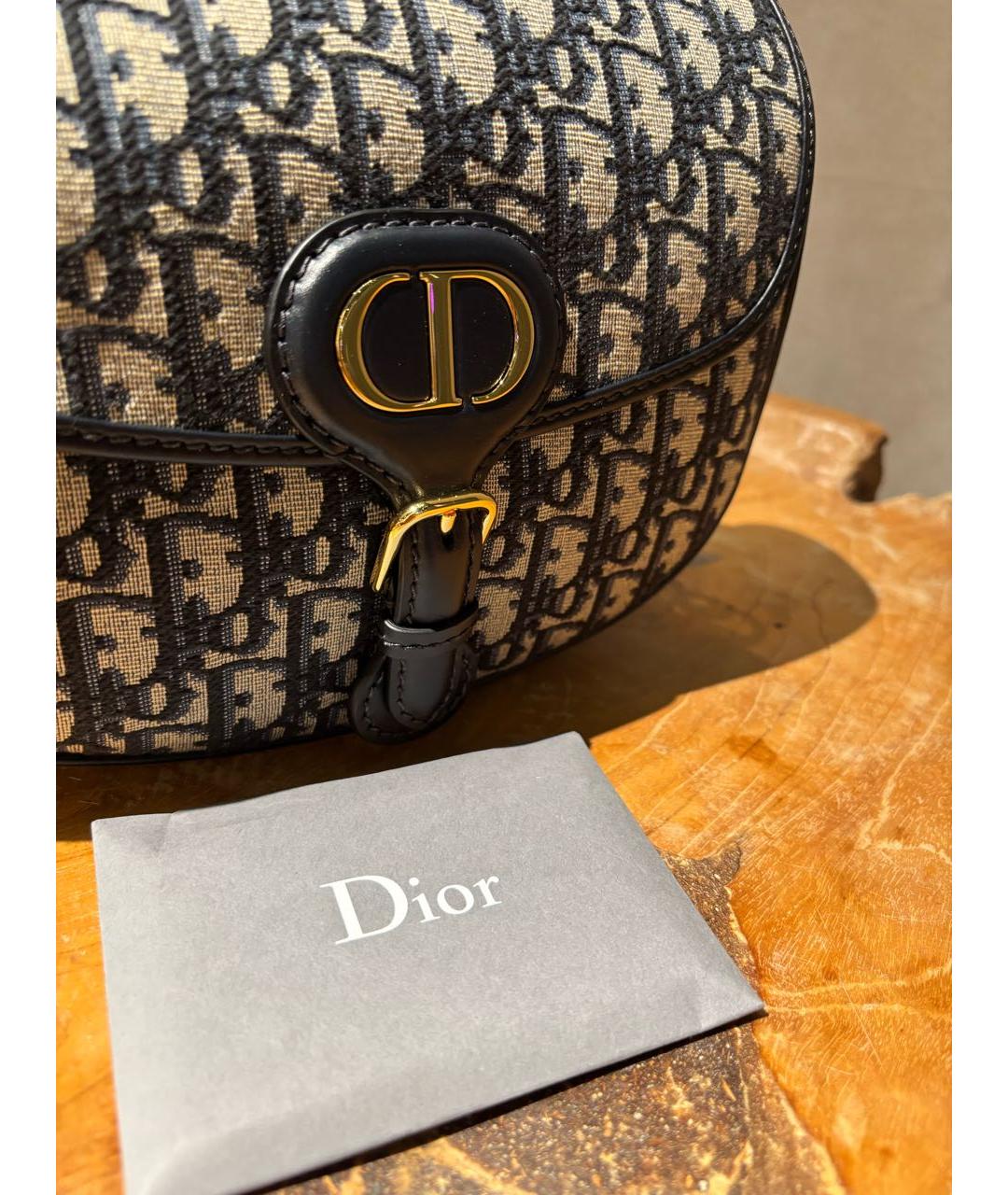 CHRISTIAN DIOR Синяя сумка через плечо, фото 8