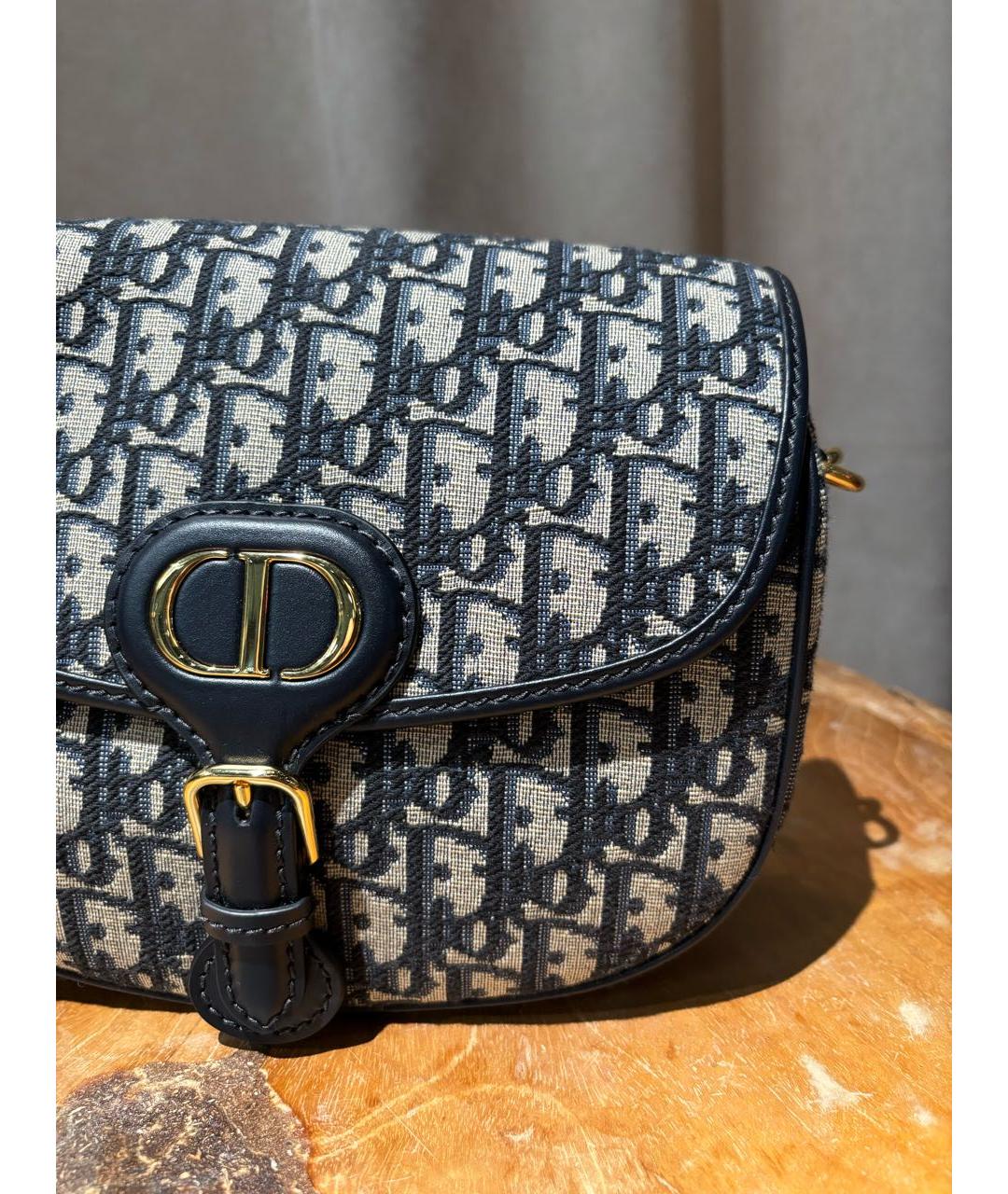 CHRISTIAN DIOR Синяя сумка через плечо, фото 6