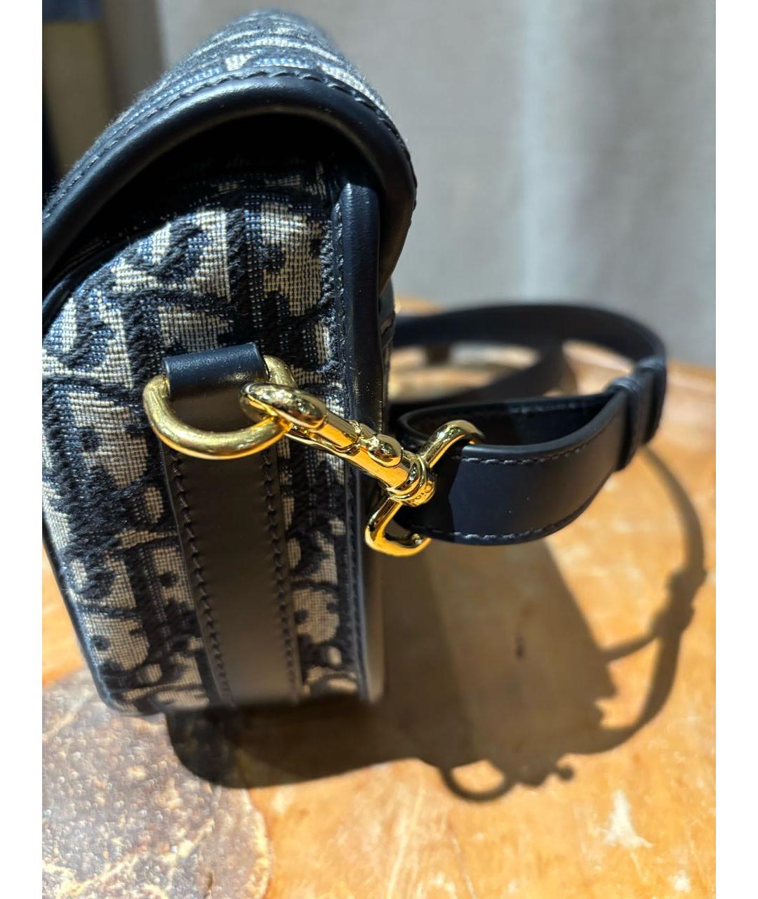 CHRISTIAN DIOR Синяя сумка через плечо, фото 5