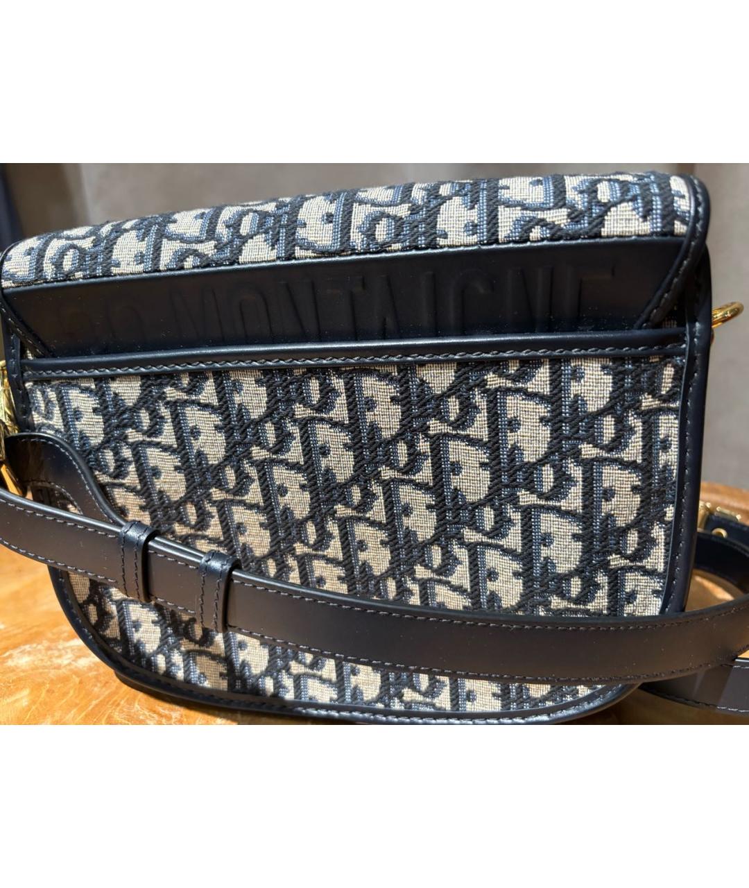 CHRISTIAN DIOR Синяя сумка через плечо, фото 7