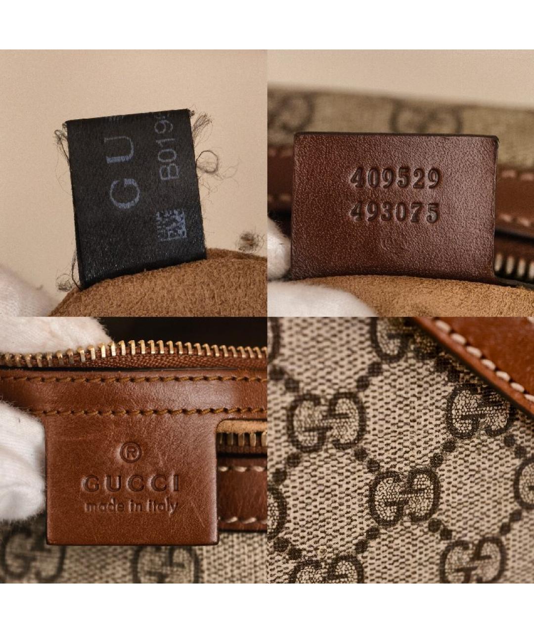 GUCCI Бежевая сумка с короткими ручками, фото 6