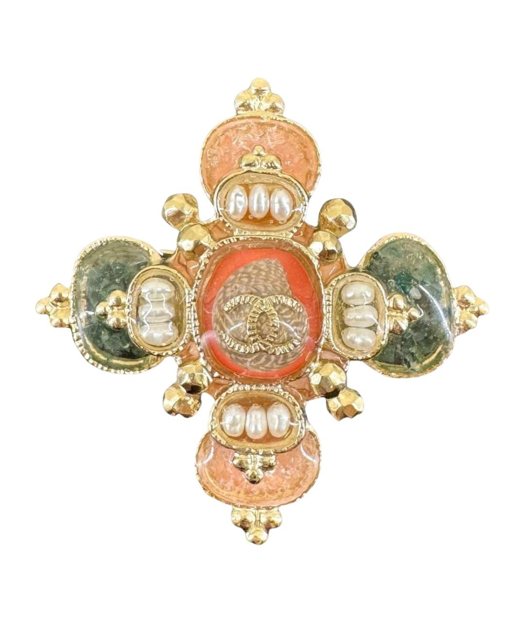 CHANEL Золотая булавка / брошь, фото 1