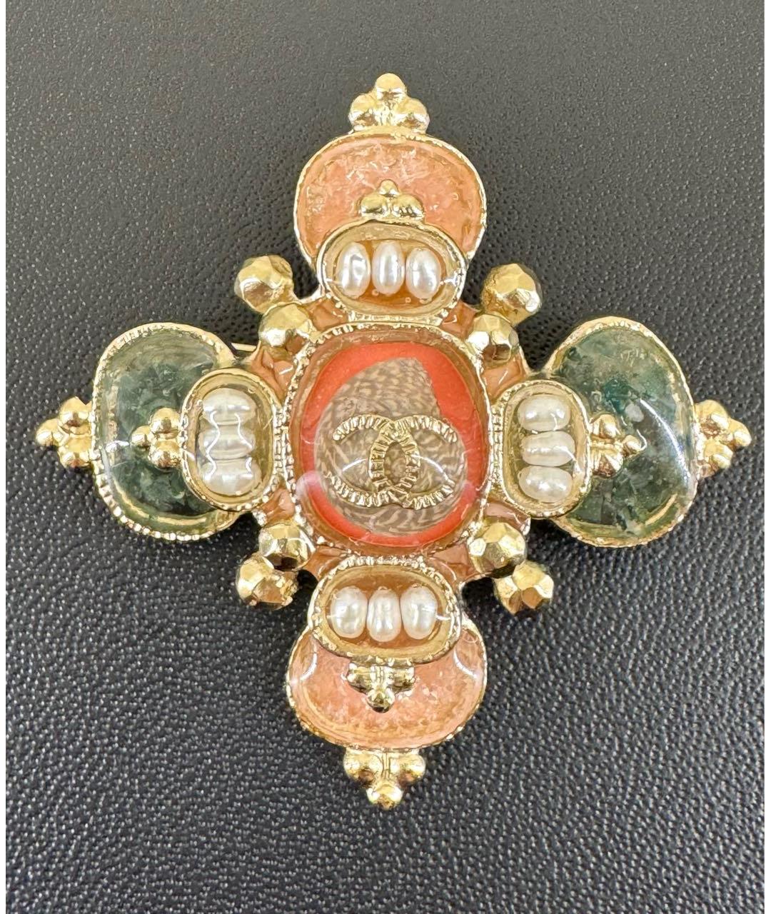 CHANEL Золотая булавка / брошь, фото 5