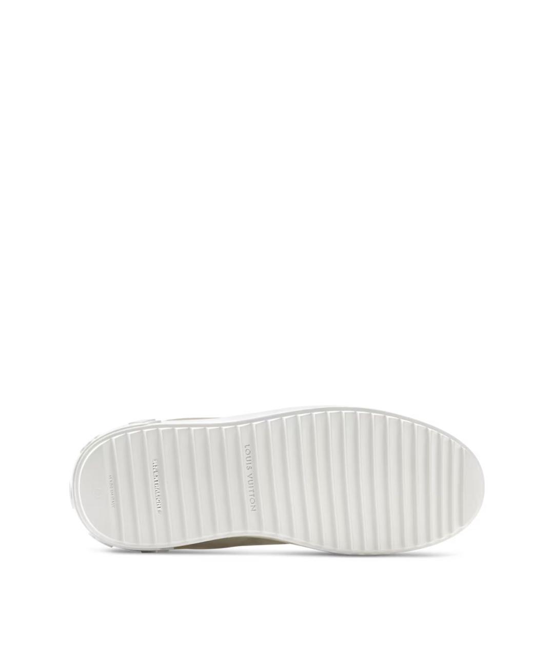 LOUIS VUITTON Бежевые кеды, фото 5