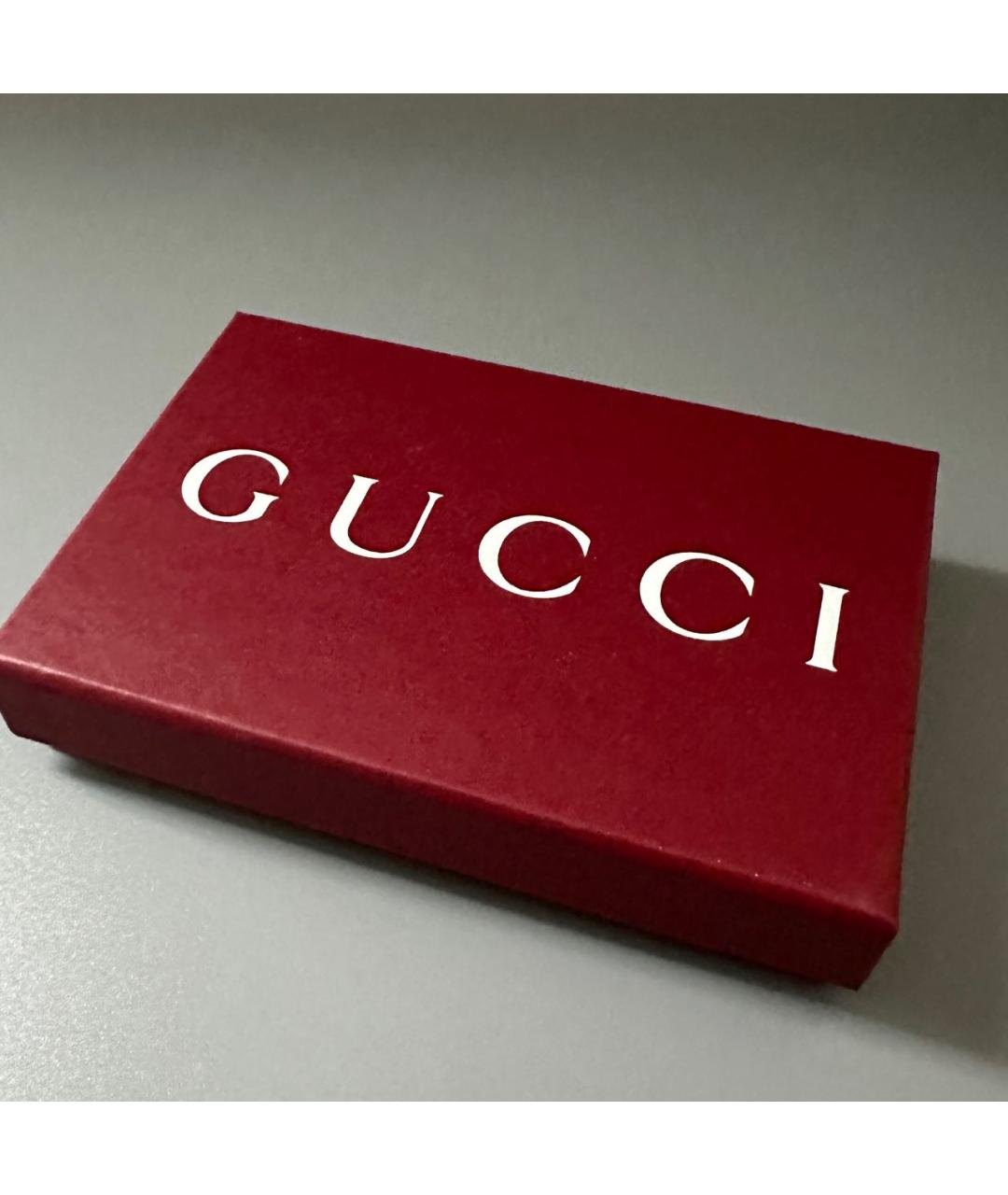 GUCCI Бежевый кожаный кардхолдер, фото 8