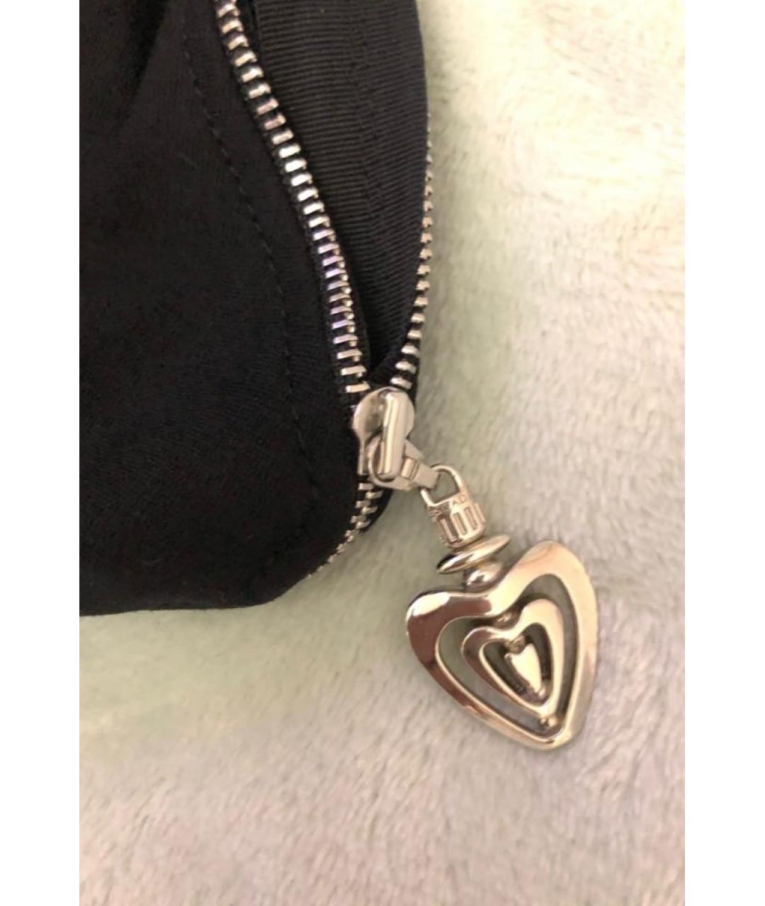 ESCADA Черное вискозное повседневное платье, фото 7