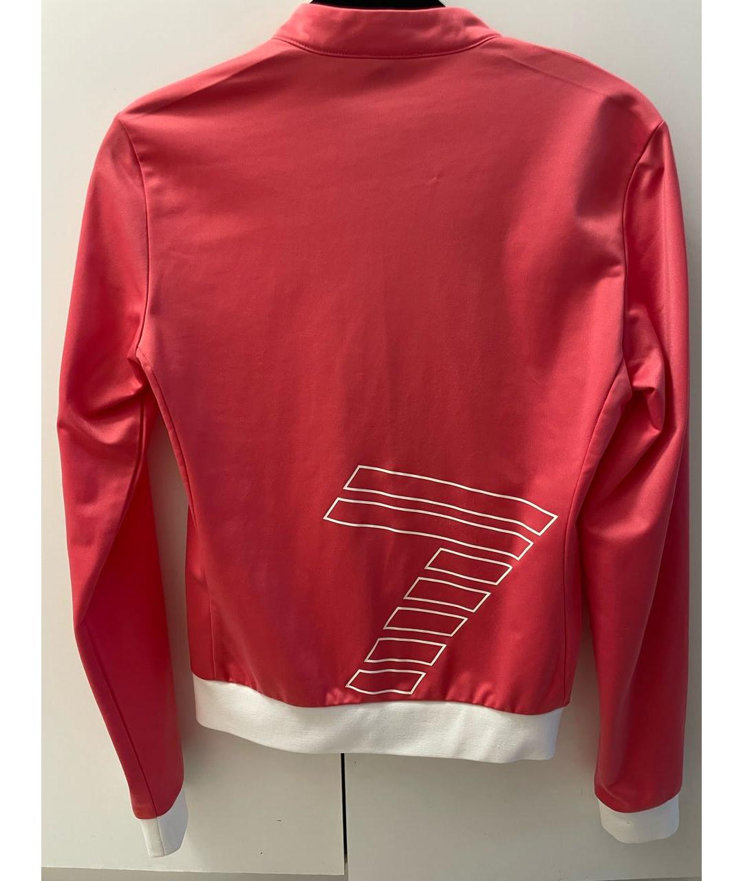 EA7 Розовый атласный джемпер / свитер, фото 2