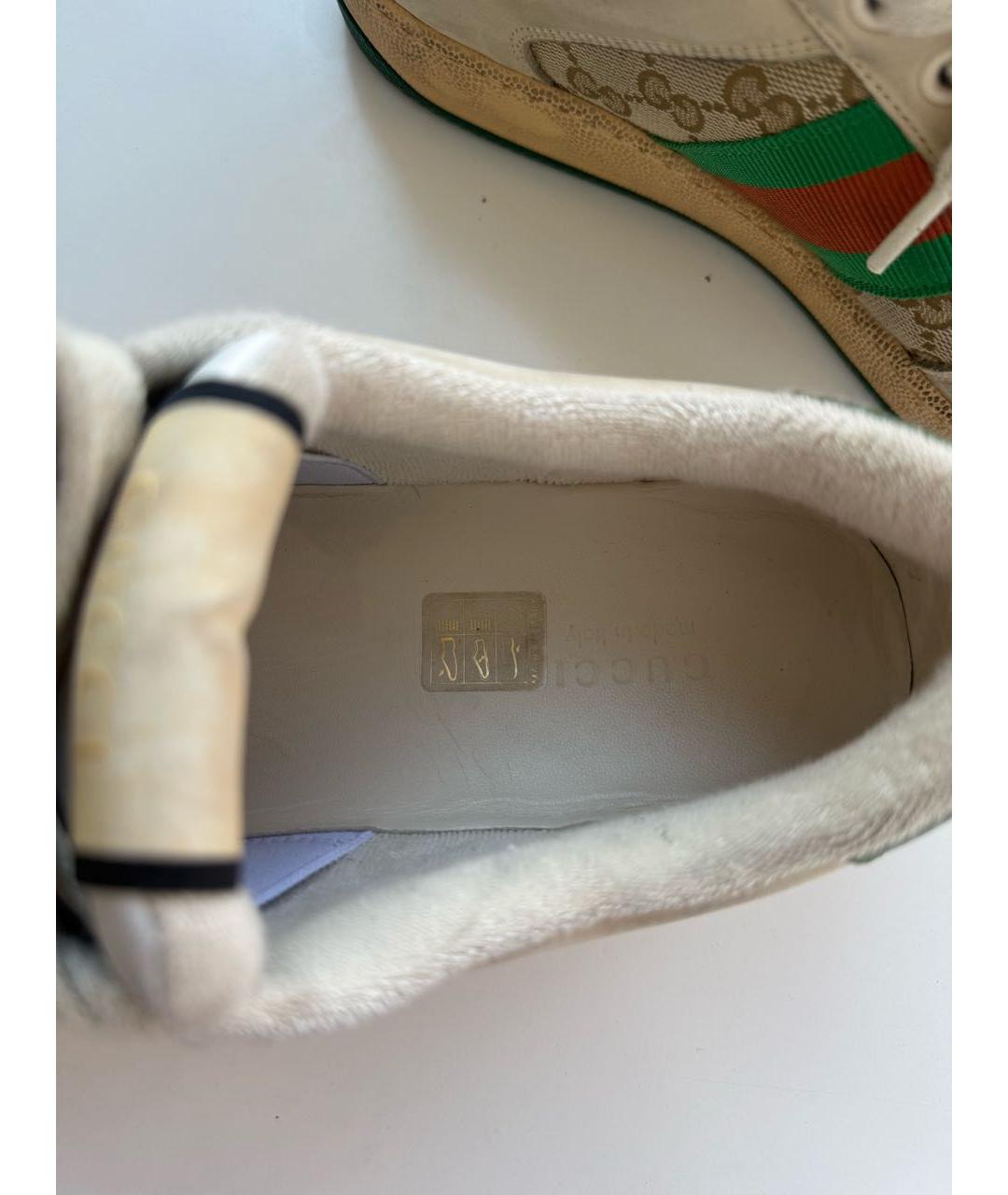 GUCCI Зеленые кроссовки, фото 7
