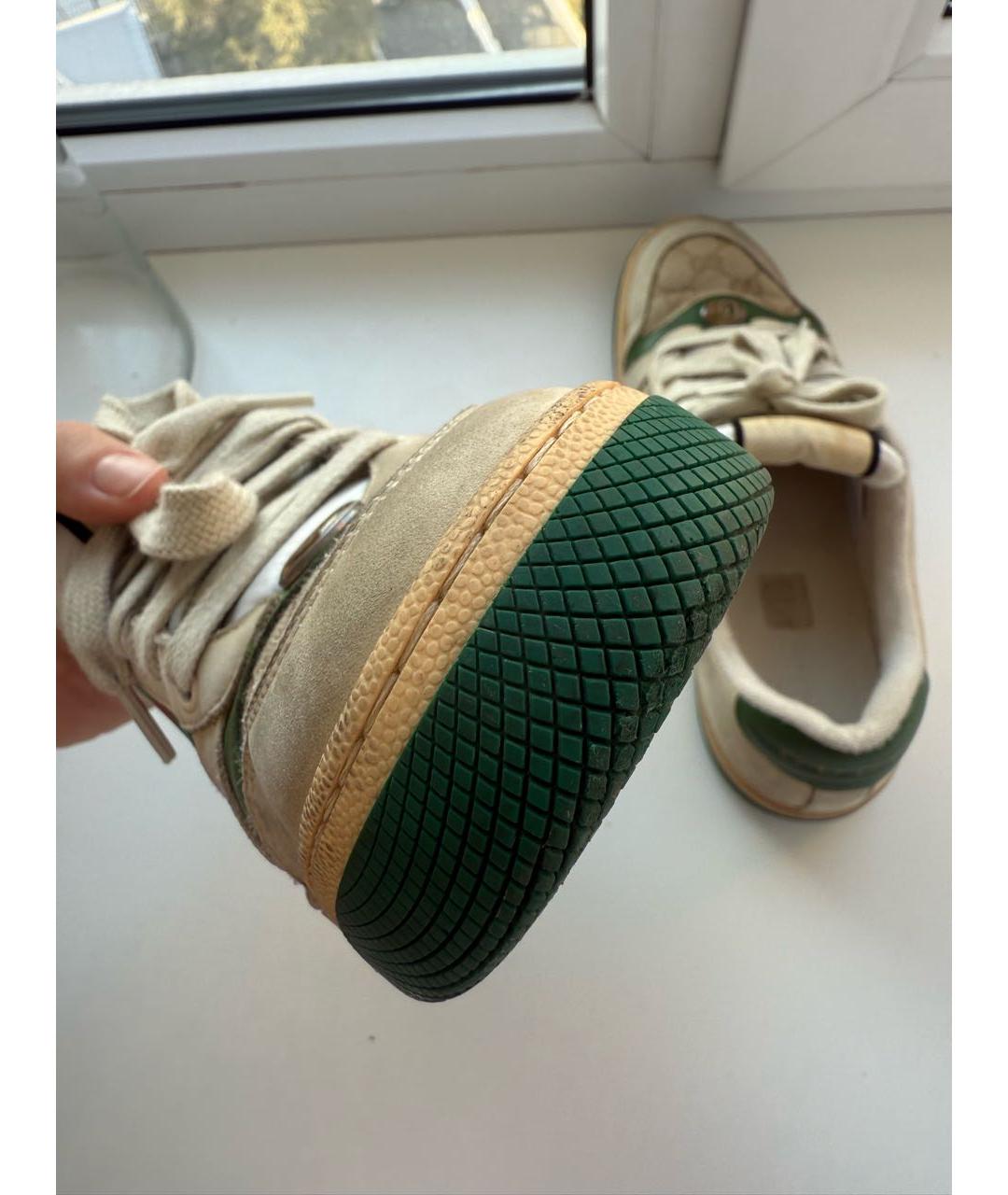 GUCCI Зеленые кроссовки, фото 5