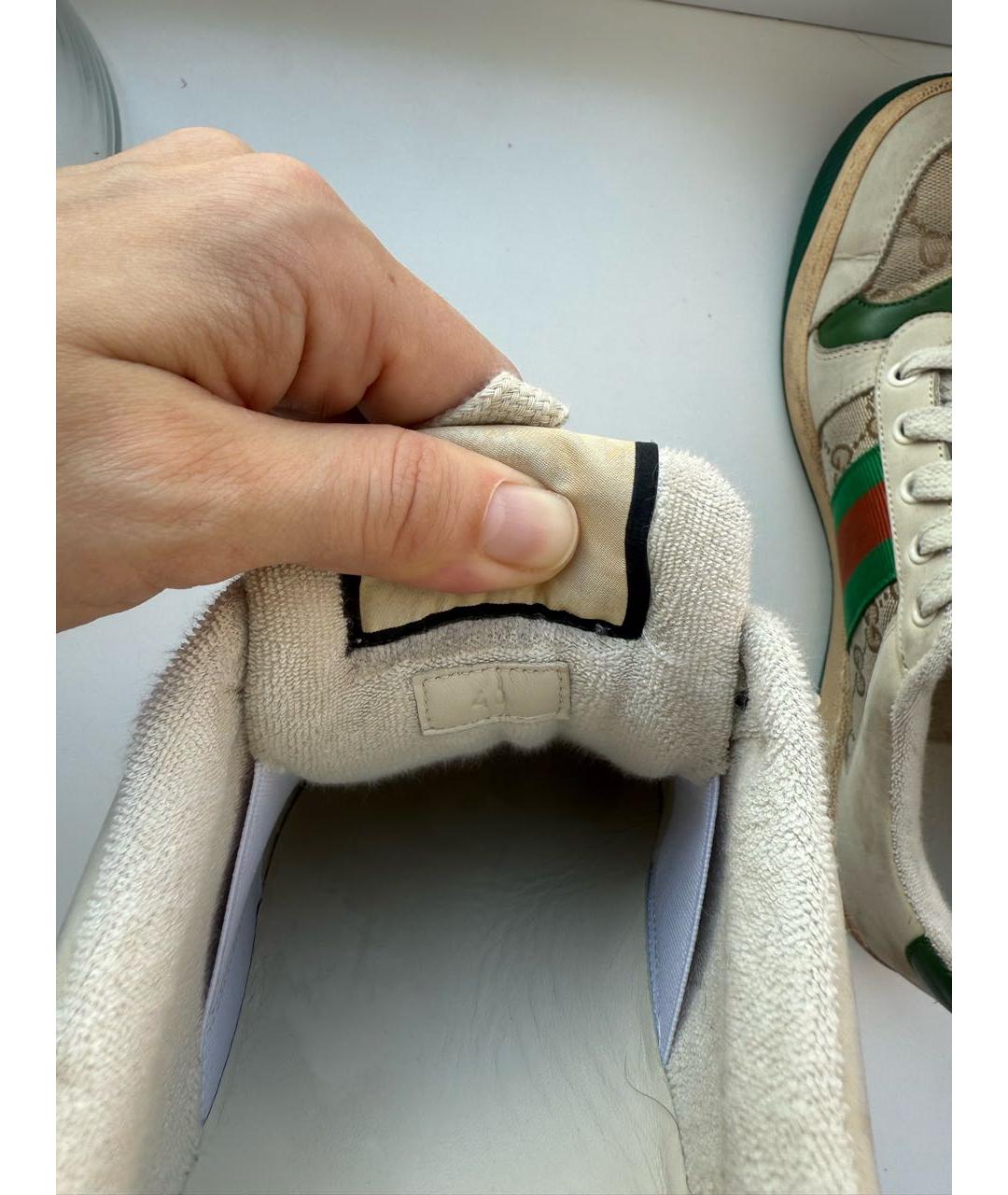 GUCCI Зеленые кроссовки, фото 6