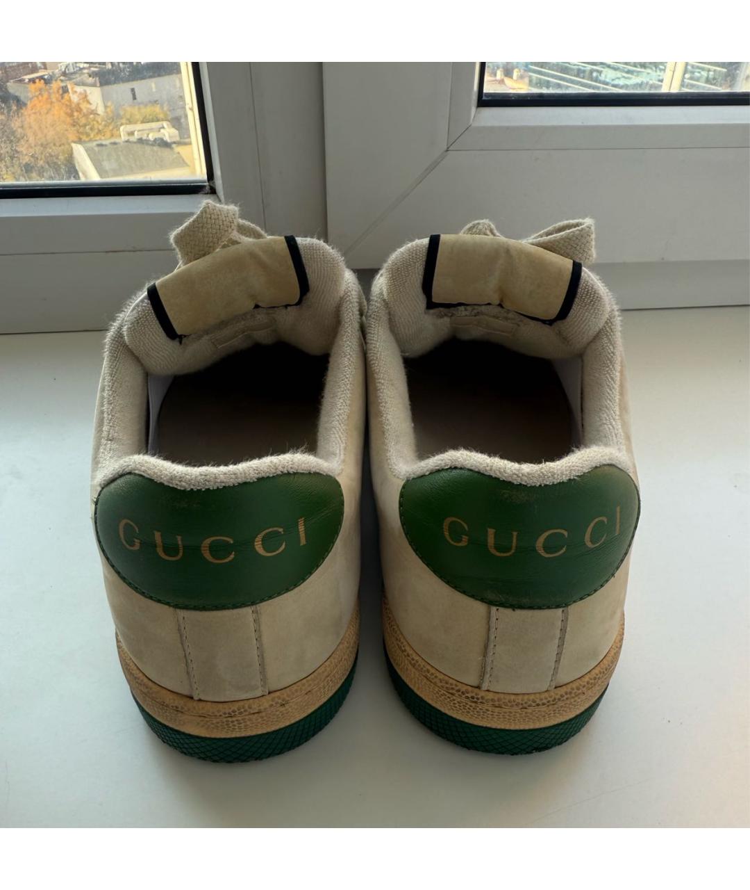 GUCCI Зеленые кроссовки, фото 4