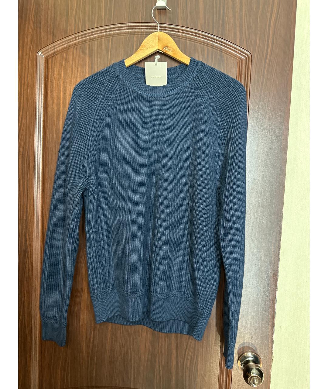 TOM FORD Темно-синий шерстяной джемпер / свитер, фото 5