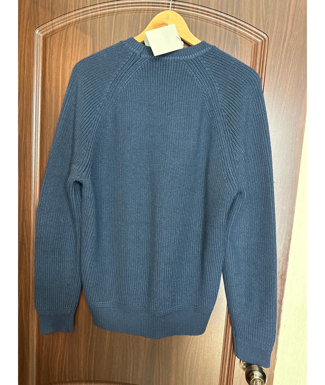 TOM FORD Темно-синий шерстяной джемпер / свитер, фото 2