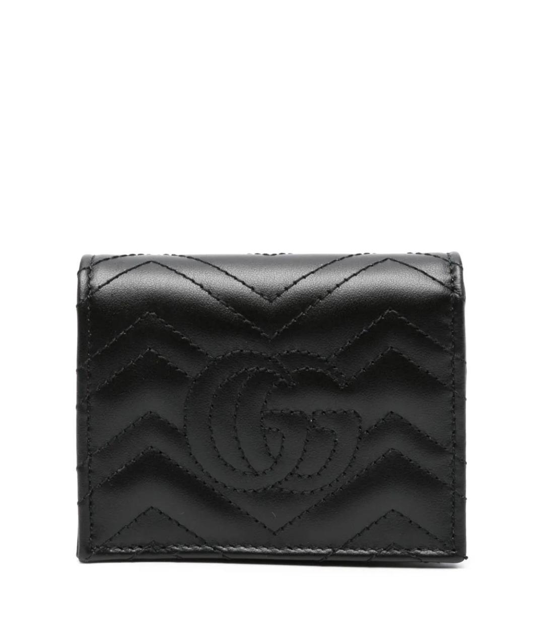 GUCCI Черный кожаный кардхолдер, фото 2