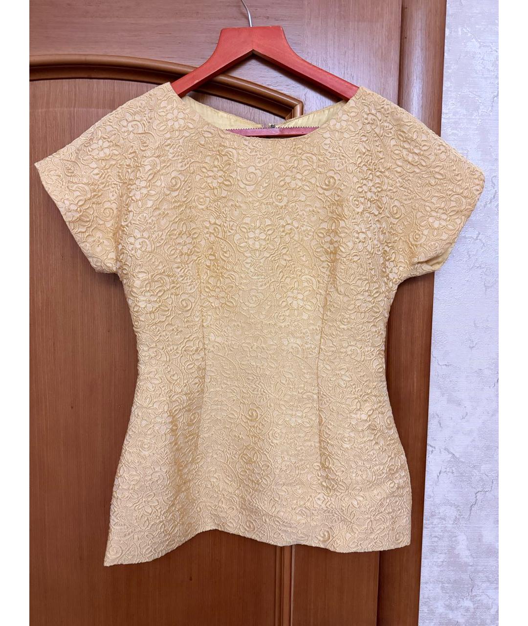 DOLCE&GABBANA Желтая блузы, фото 5