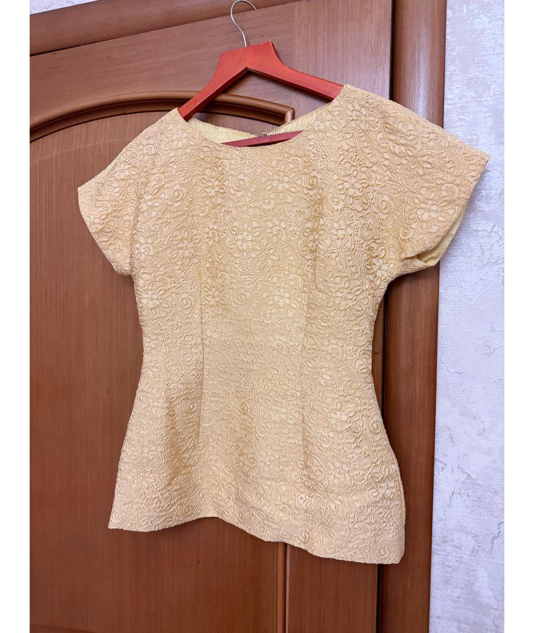 DOLCE&GABBANA Желтая блузы, фото 2