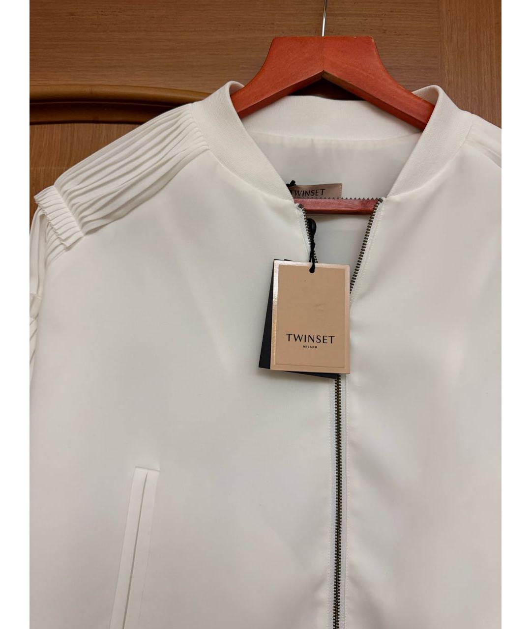 TWIN-SET Белая куртка, фото 3