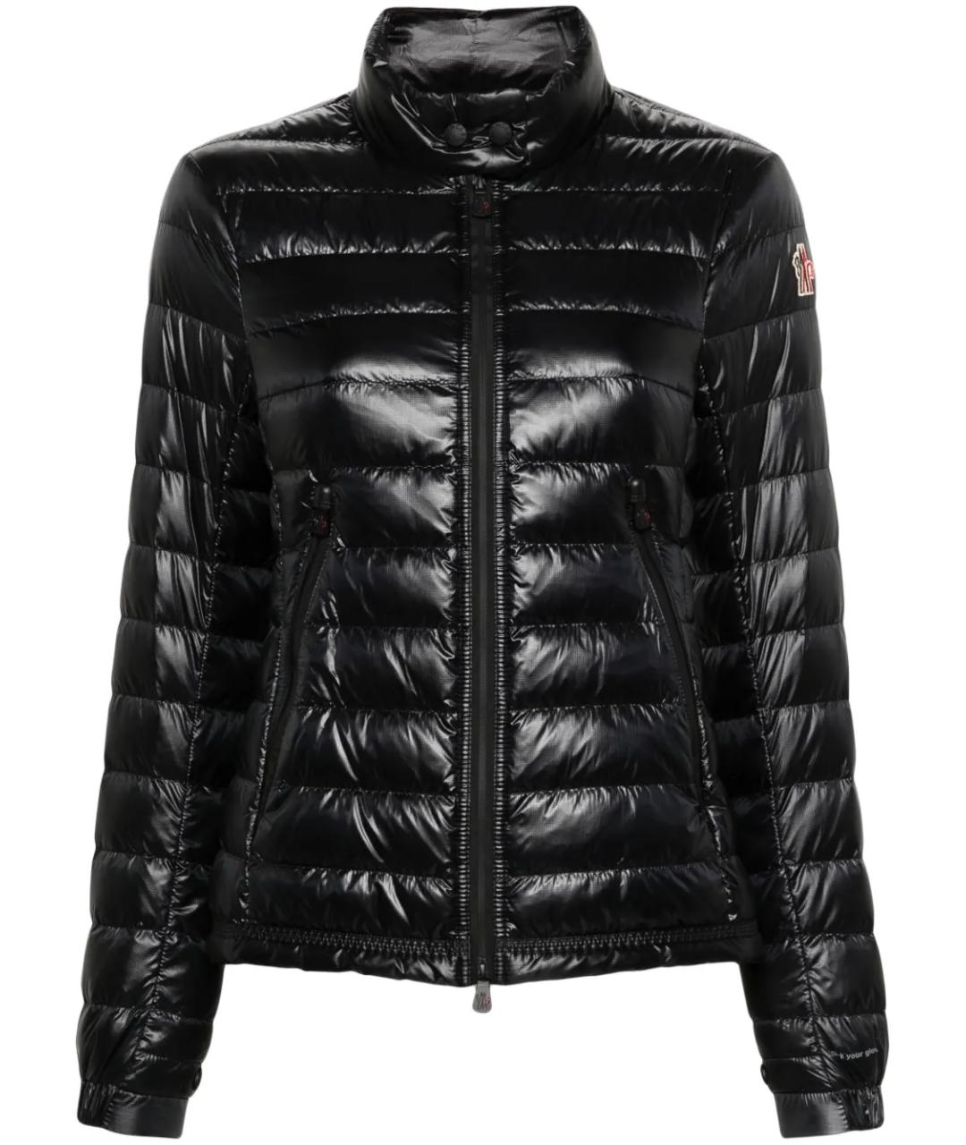 MONCLER GRENOBLE Черная полиамидовая куртка, фото 1