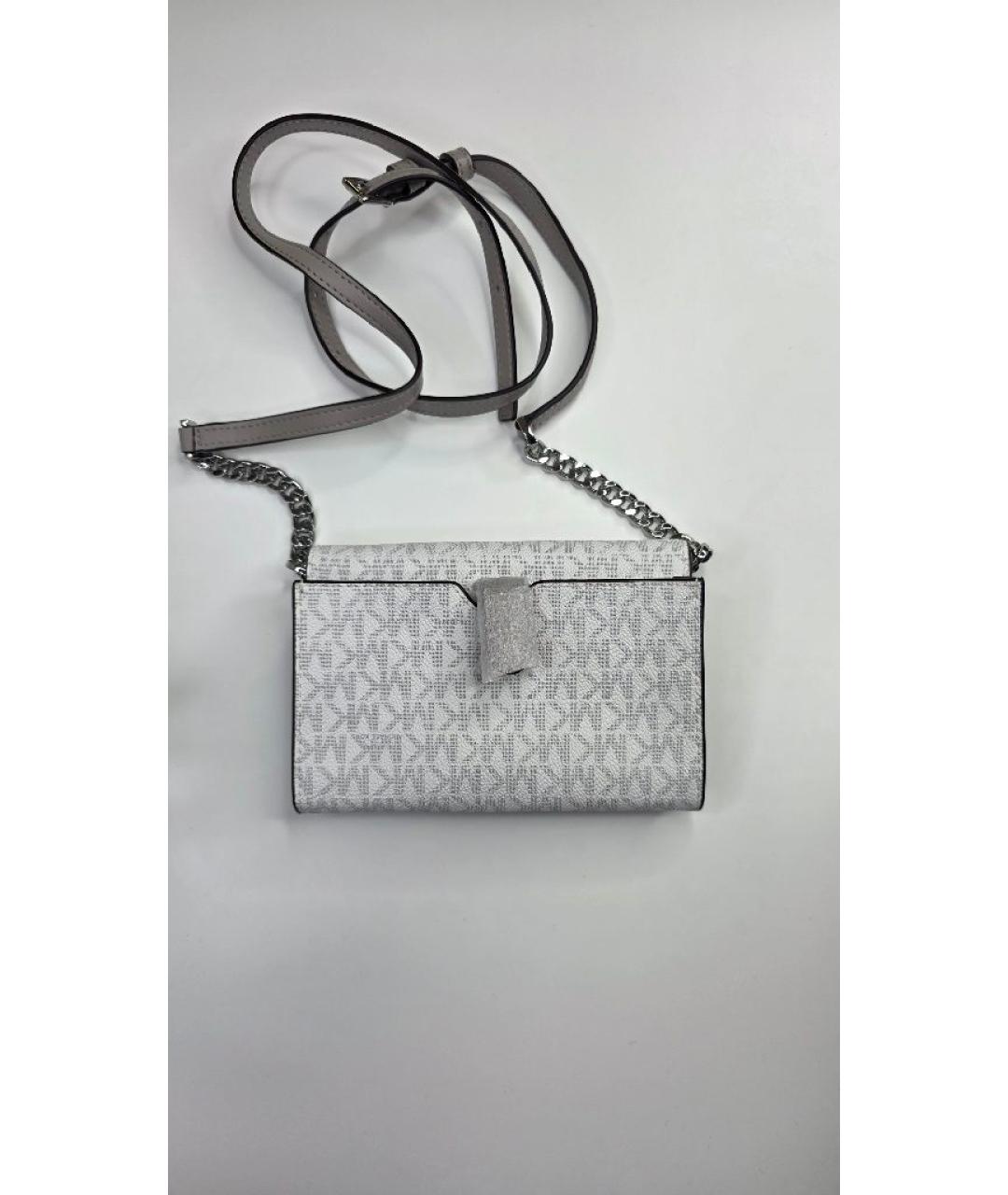 MICHAEL KORS Белая сумка через плечо, фото 2