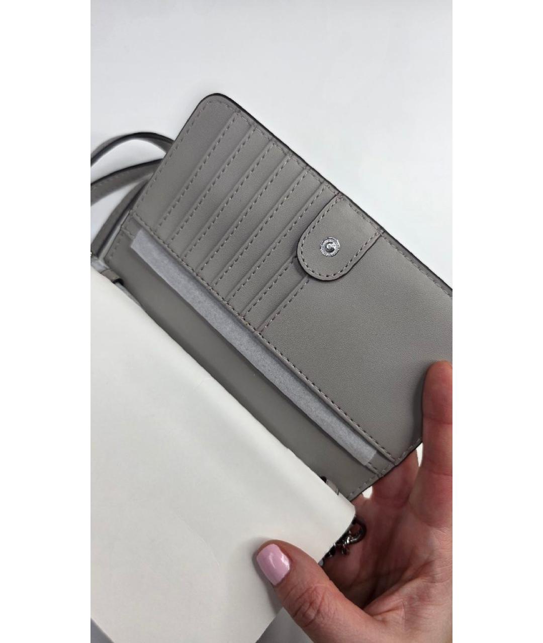 MICHAEL KORS Белая сумка через плечо, фото 5