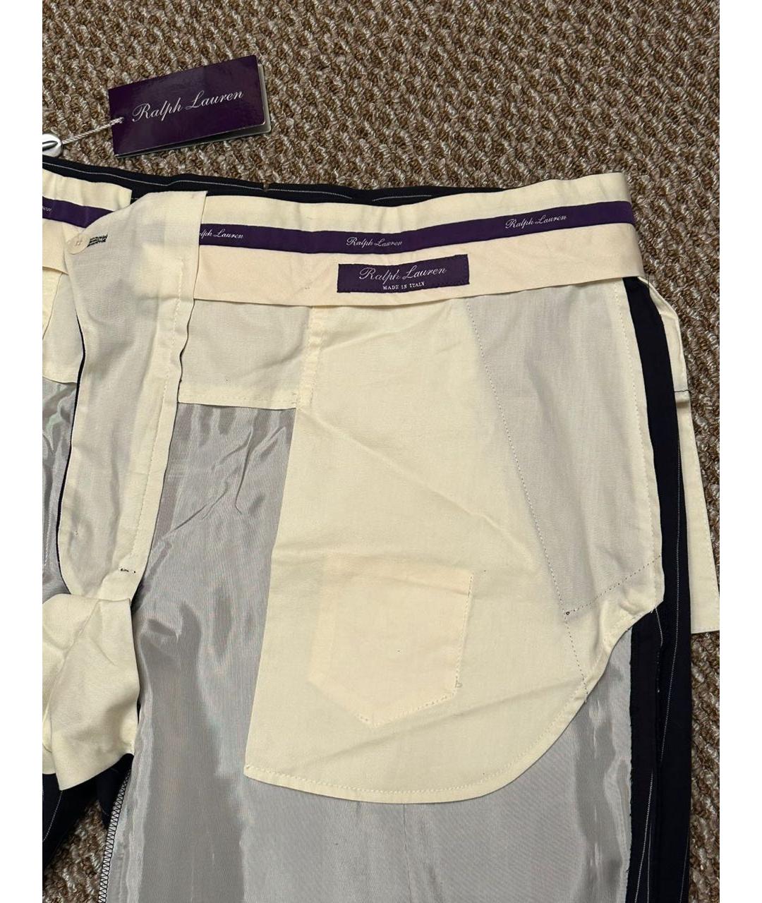 RALPH LAUREN PURPLE LABEL Мульти повседневные брюки, фото 6