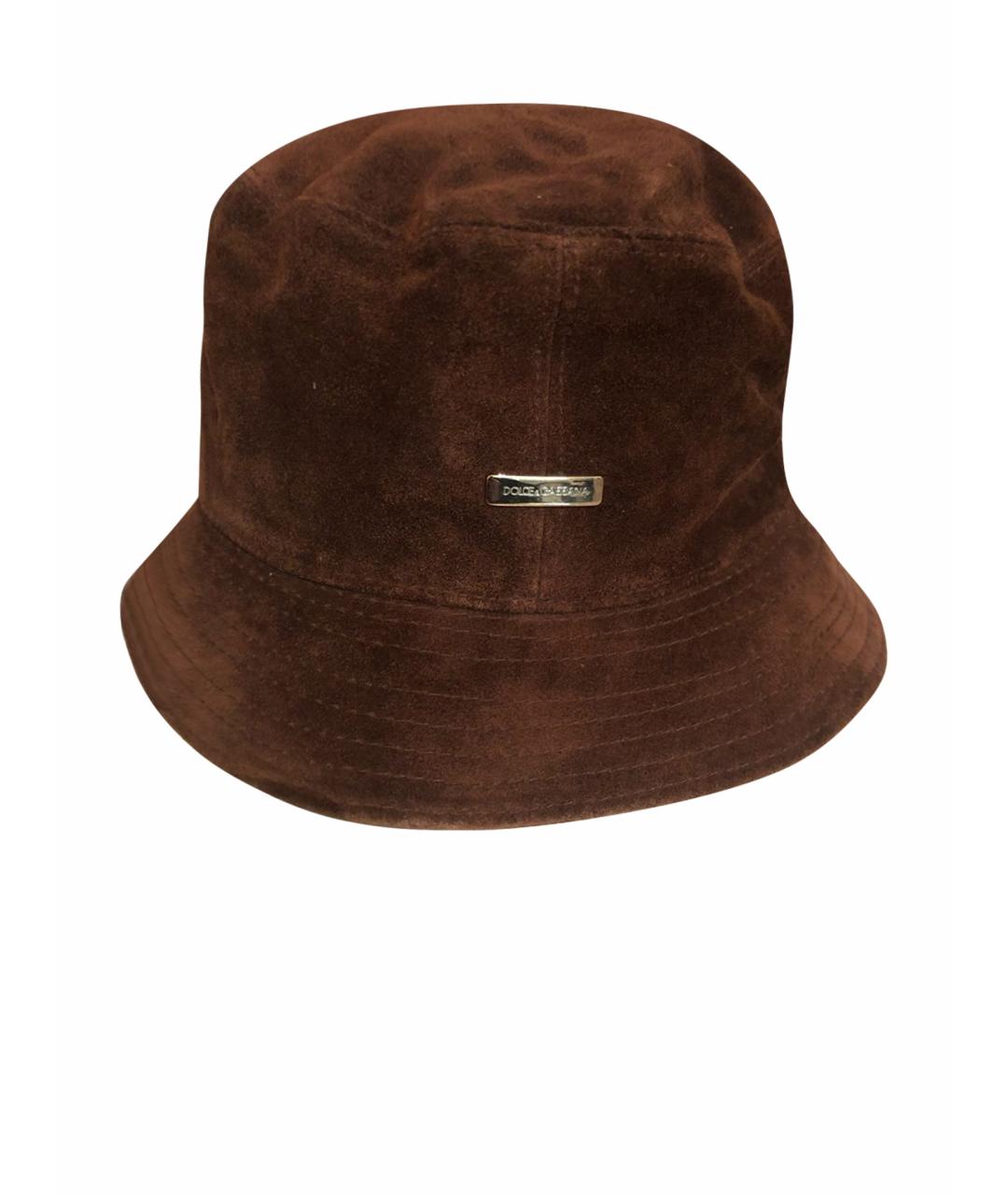 DOLCE&GABBANA Коричневая панама, фото 1