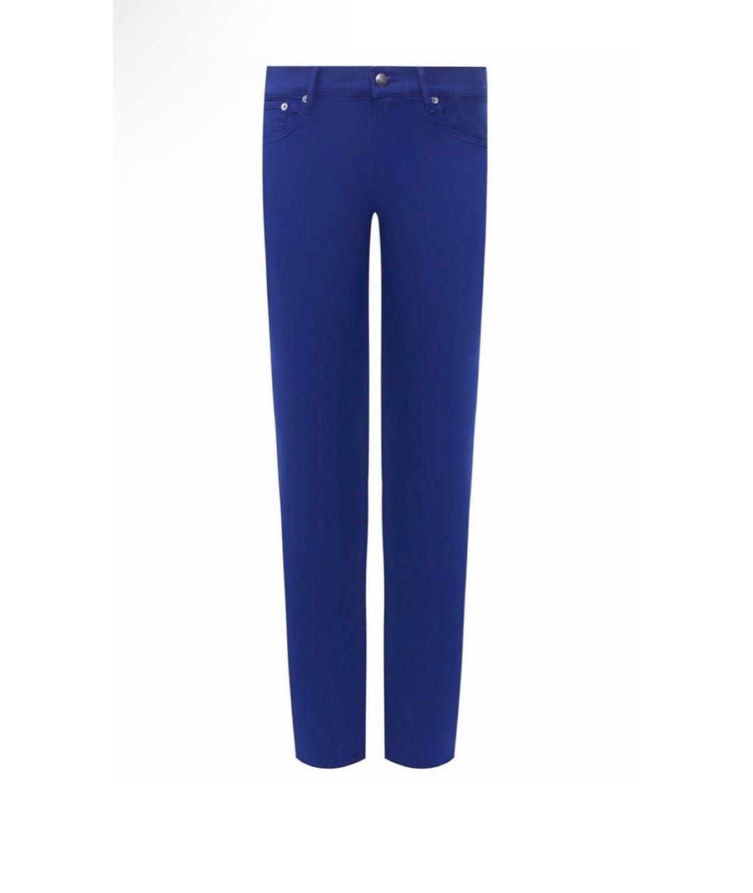 RALPH LAUREN PURPLE LABEL Синие джинсы, фото 9