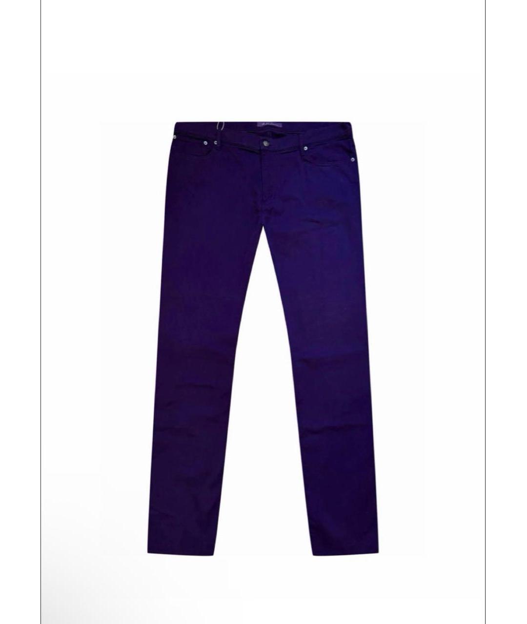 RALPH LAUREN PURPLE LABEL Фиолетовые джинсы, фото 9