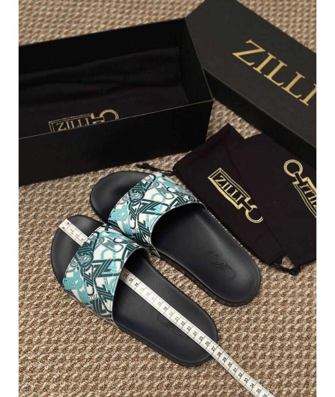ZILLI Мульти резиновые шлепанцы, фото 8