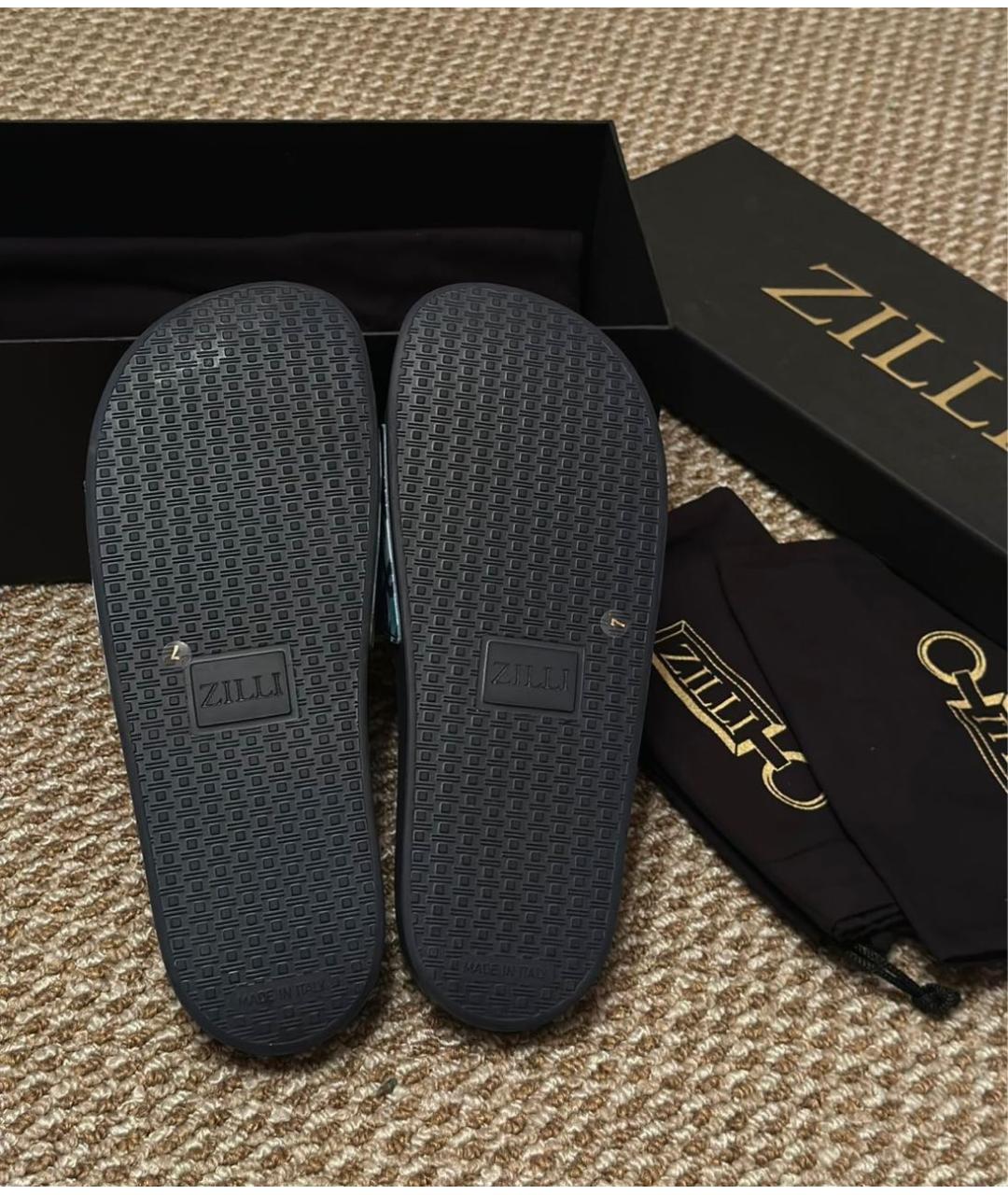 ZILLI Мульти резиновые шлепанцы, фото 6