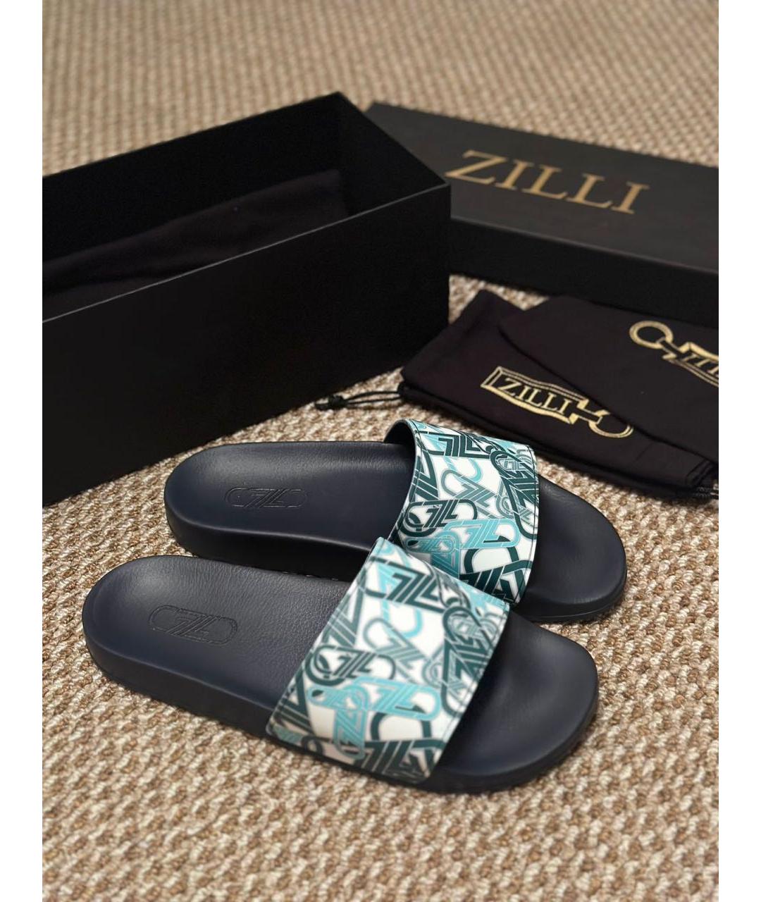 ZILLI Мульти резиновые шлепанцы, фото 2