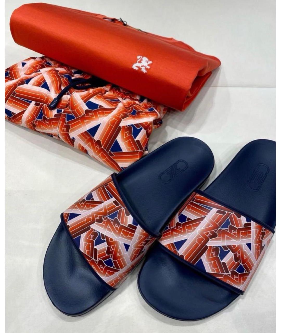 ZILLI Мульти резиновые шлепанцы, фото 2