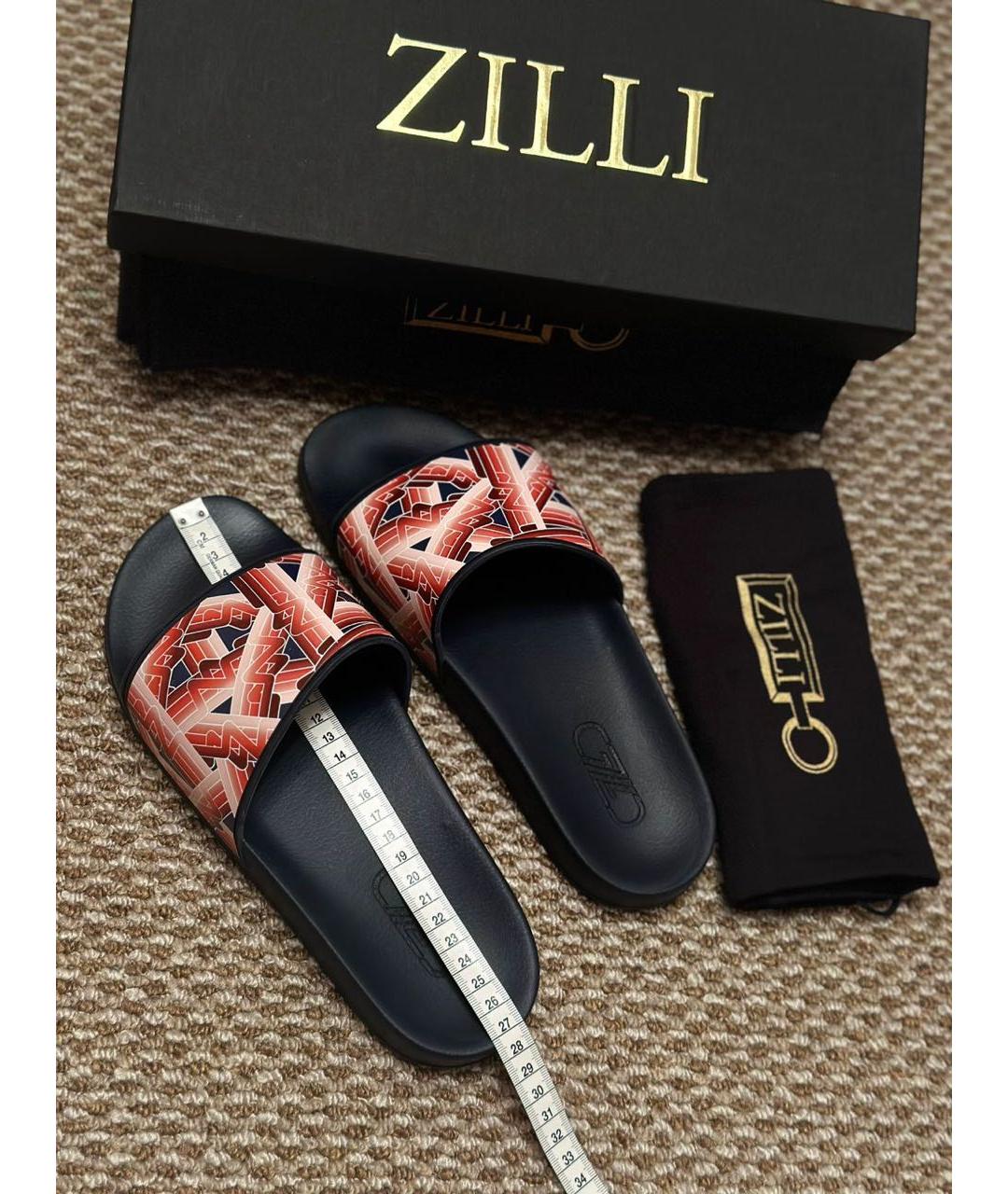 ZILLI Мульти резиновые шлепанцы, фото 8