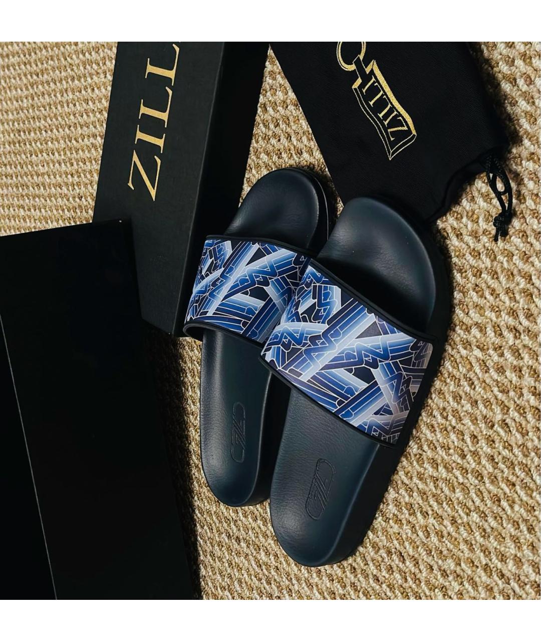 ZILLI Мульти резиновые шлепанцы, фото 5